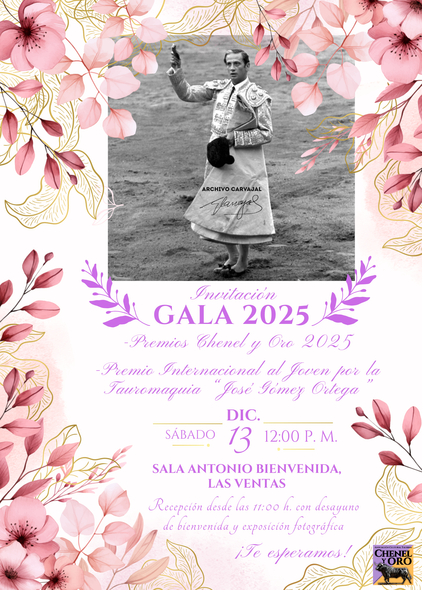invitación gala 2025